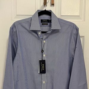 Ralph Lauren Polo Custom Slim Fit Button-Down Shirt